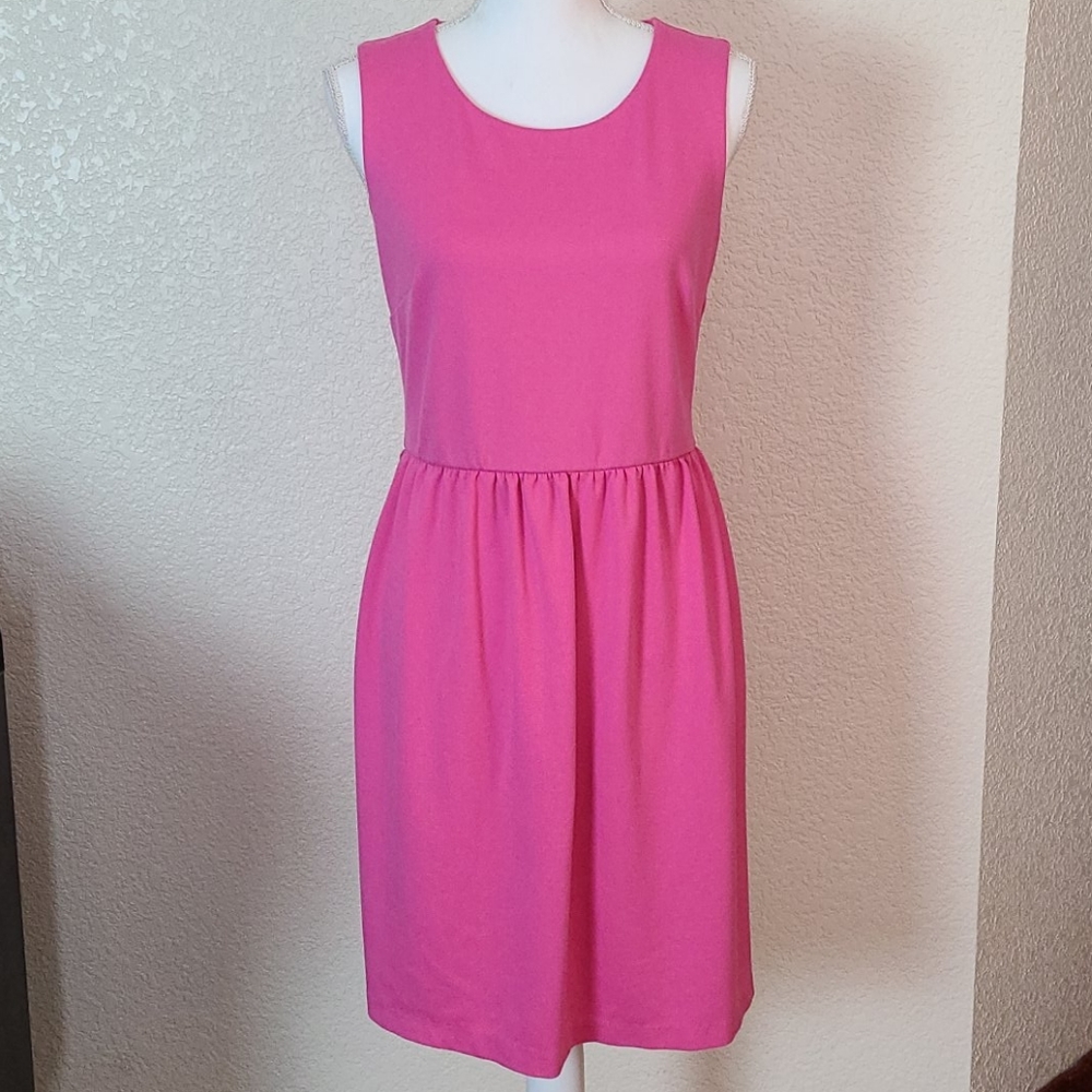 INC Pink Sleeveless Dress, M